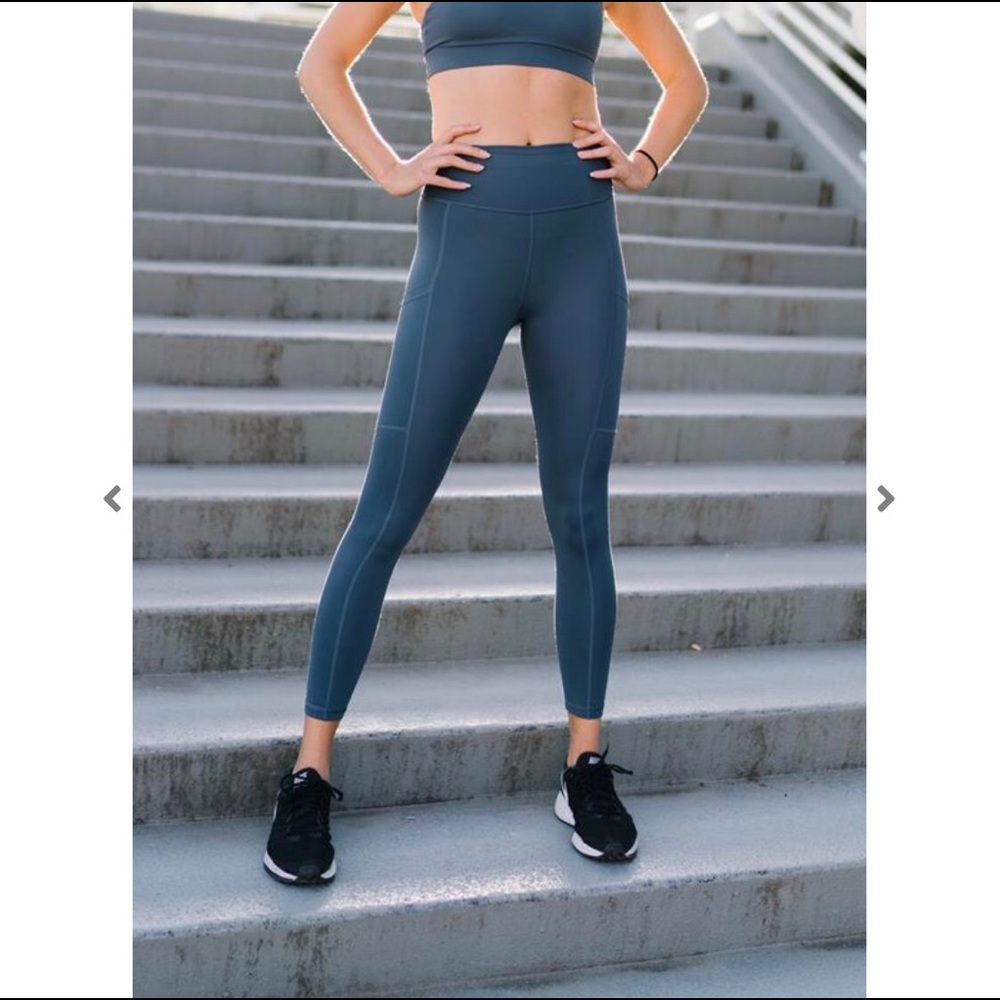 Hero Blue Slate Pocket Hi-Rise 7/8 24" size 2